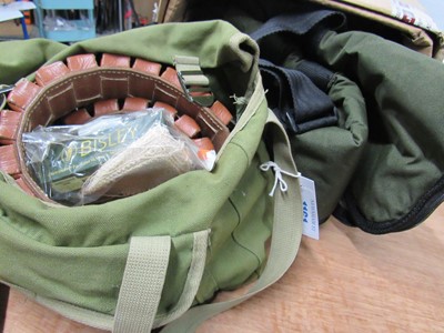 Lot 1161 - Bag of shooting accessories inc.. cartridge...