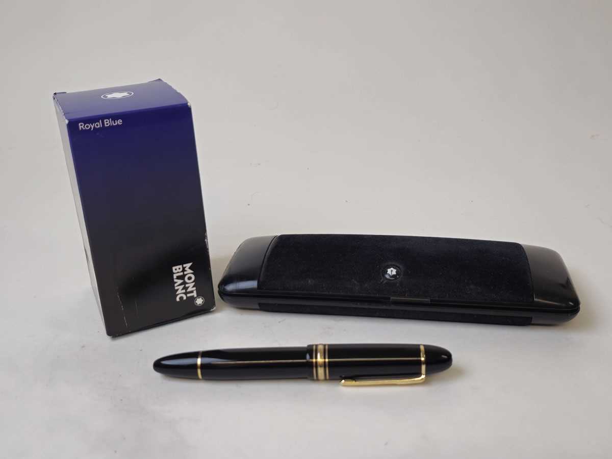 Lot 598 - A Montblanc Meisterstuck 149 fountain pen with...