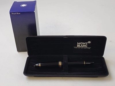 Lot 598 - A Montblanc Meisterstuck 149 fountain pen with...