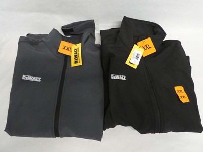 Lot 2 men's DeWalt water resistance work jackets...