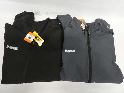 Lot 2 men's DeWalt water resistance work jackets...