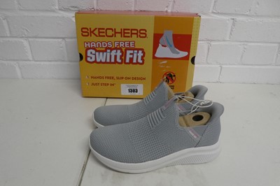 Lot 1303 - Boxed pair of ladies Skechers hands free swift...