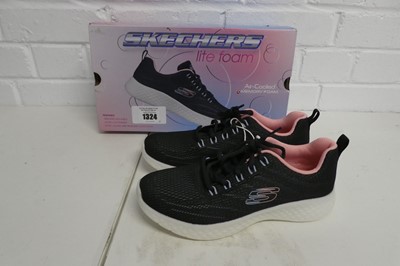 Lot 1324 - Boxed pair of ladies Skechers lite-foam air...