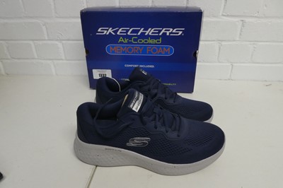 Lot 1332 - Boxed pair of men's Skechers sketch lite air...