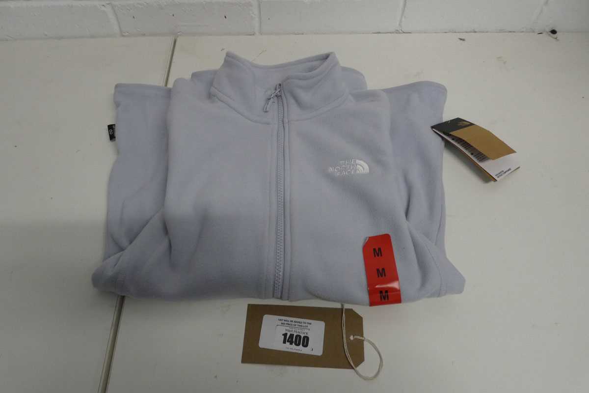 Lot 1400 - Ladies The North Face full zip fleece in blue...