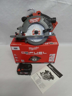 Lot Milwaukee M18 CCS55-0 M18 fuel 18V 165mm...