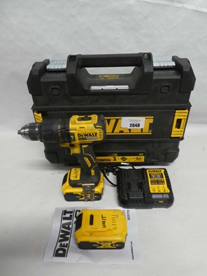 Lot Cased DeWalt (DCD778P2T) 4 piece XR brushless...