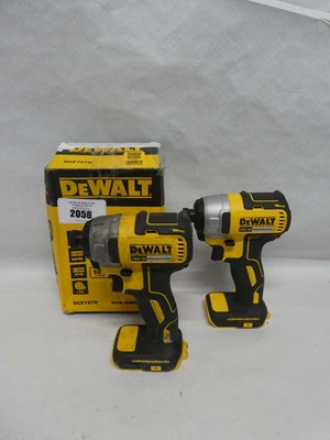 Lot 2 DeWalt (DCF787) XR brushless 18V cordless...