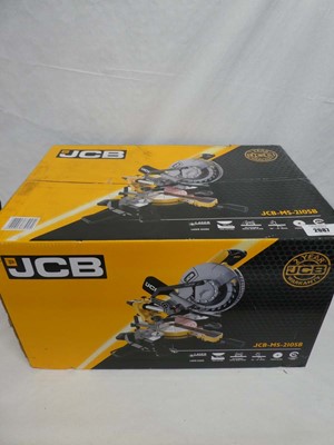 Lot JCB MS 210SB laser guided 210mm sliding mitre saw