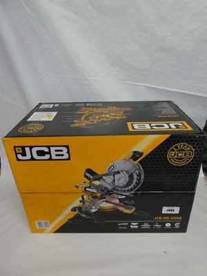 Lot JCB MS 210SB laser guided 210mm sliding mitre saw