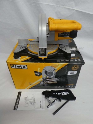 Lot JCB MS 210C laser guided 210mm compound mitre saw