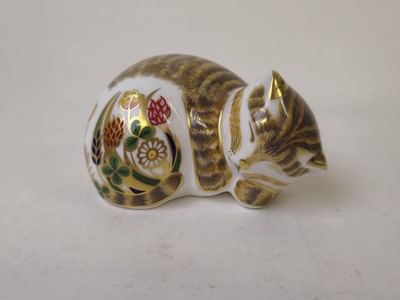 Lot 257 - A Royal Crown Derby paperweight 'Cottage...