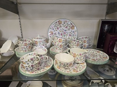 Lot 334 - An assortment of Minton 'Haddon Hall' ceramic...