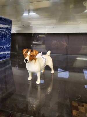 Lot 347 - A Beswick ceramic figurine of a Jack Russell dog