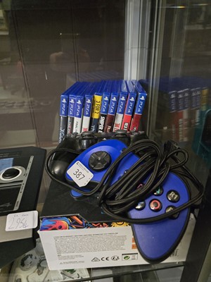 Lot 387 - A boxed Playstation 4 'Wired Fightpad'...