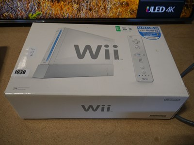 Lot 1038 - Boxed Nintendo Wii