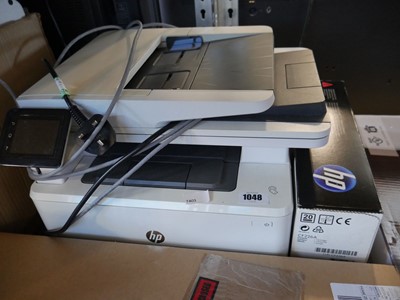 Lot 1048 - HP LaserJet Pro printer (MFP M426FDW) with HP...