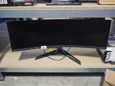 Lot 1054 - Lenovo Legion 44.5" curved monitor on stand