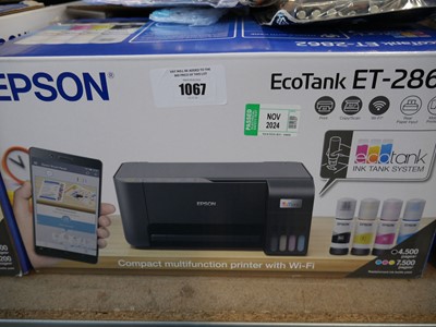 Lot 1067 - Boxed Epson EcoTank (ET2862)