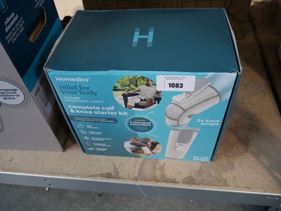 Lot 1083 - Boxed Homedics boxed Modulair compression...