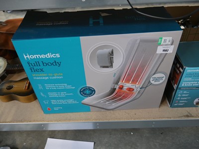 Lot 1082 - Boxed Homedics boxed Full Body Flex massage...