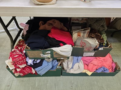 Lot 455 - Five trays of assorted ladies' clothing