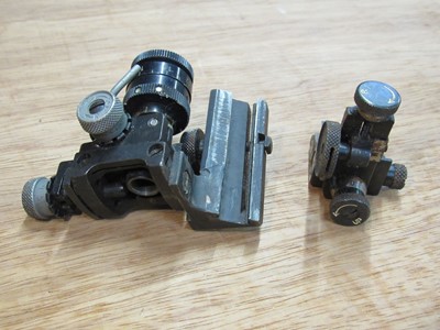 Lot 1178 - Two aperture rear sights