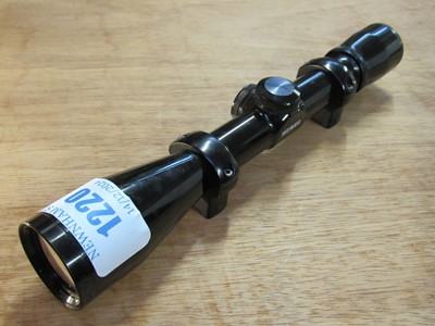 Lot 1220 - Weaver CK6 Micro-Trac rifle scope with mounts