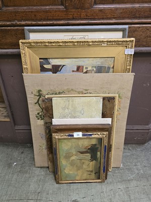 Lot 34 - A selection of early 20th century artworks to...