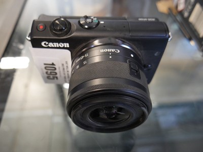 Lot 1095 - Canon EOS camera, no battery