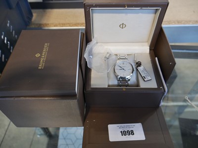 Lot 1098 - Baume & Mercier gents watch with case