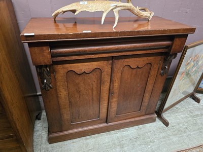 Lot 55 - A Victorian mahogany chiffonier base