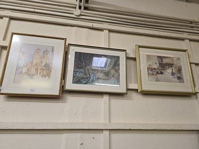 Lot 61 - Three framed and glazed Russell Flint prints