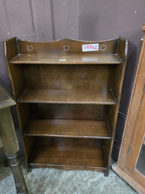 Lot 71 - A mid-20th century oak bookcase