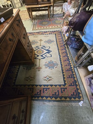 Lot 101 - An eastern rectangular rug