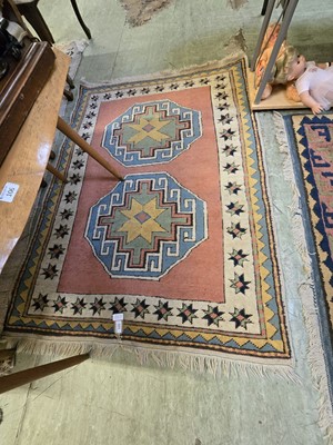 Lot 105 - A rectangular eastern rug