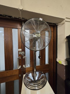 Lot 145 - A Goldair oscillating chrome fan