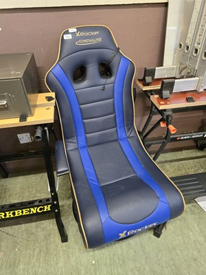 Lot 153 - An X Rocker 'Adrenaline' gaming chair