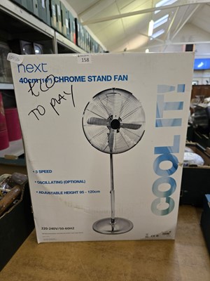 Lot 158 - A boxed oscillating fan