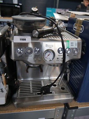 Lot 1108 - Unboxed Sage the Barista Express coffee machine