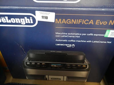 Lot 1110 - Boxed De'Longhi Magnifica Evo Next coffee machine