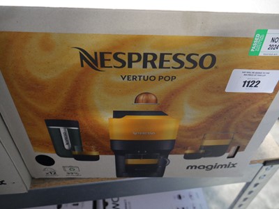 Lot 1122 - Nespresso Vertuo Pop Magimix coffee machine,...