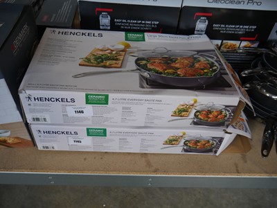 Lot 1146 - Boxed Henkels sauté pan