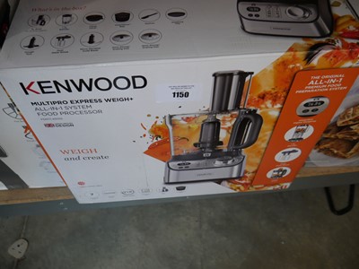 Lot 1150 - Boxed Kenwood MultiPro food processor