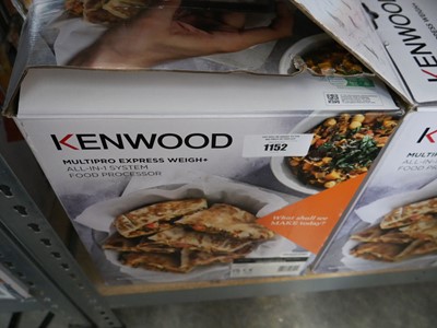 Lot 1152 - Boxed Kenwood MultiPro food processor