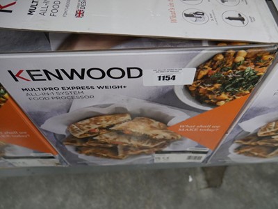 Lot 1154 - Boxed Kenwood MultiPro food processor