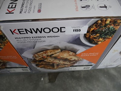 Lot 1155 - Boxed Kenwood MultiPro food processor