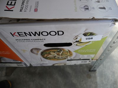 Lot 1156 - Boxed Kenwood MultiPro Compact food processor