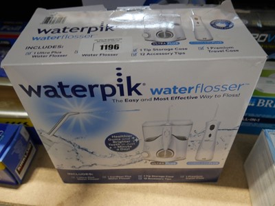 Lot 1196 - Boxed WaterPik water flosser