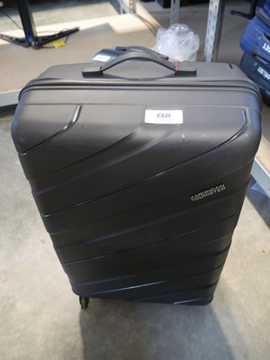 Lot 1223 - American Tourister suitcase in black